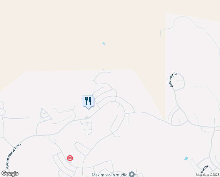 map of restaurants, bars, coffee shops, grocery stores, and more near 3224 Winged Foot Drive in Fairfield