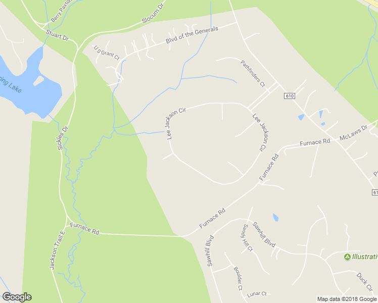map of restaurants, bars, coffee shops, grocery stores, and more near 8100 Lee Jackson Circle in Spotsylvania