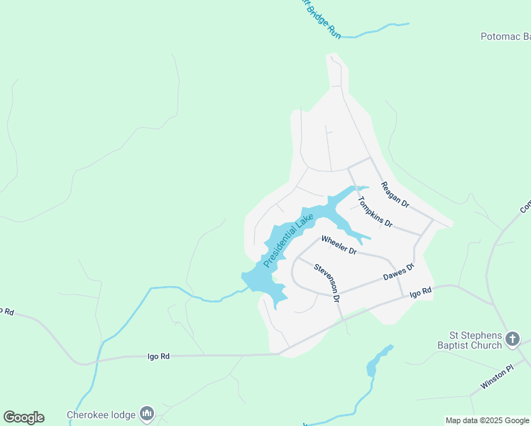 map of restaurants, bars, coffee shops, grocery stores, and more near 8500 Colfax Drive in King George
