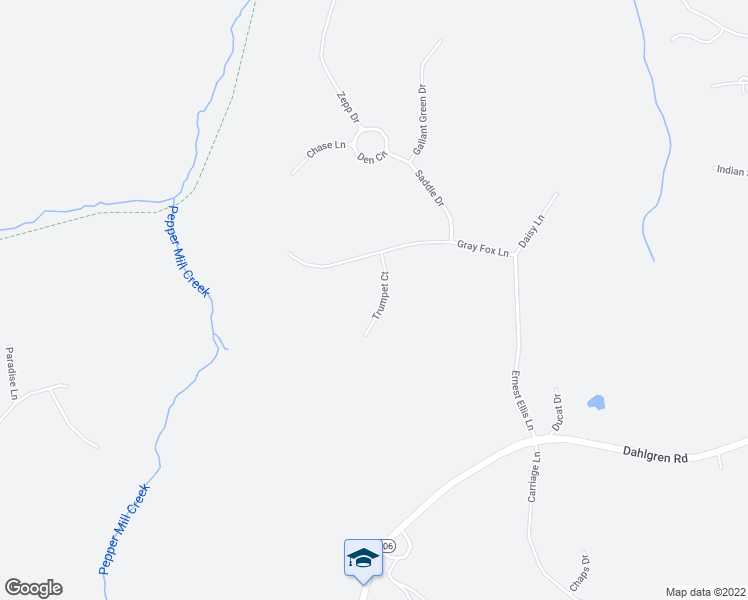 map of restaurants, bars, coffee shops, grocery stores, and more near 8658 Trumpet Court in King George