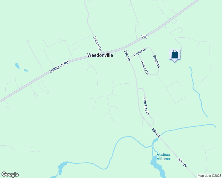 map of restaurants, bars, coffee shops, grocery stores, and more near 11049 Lee Street in King George