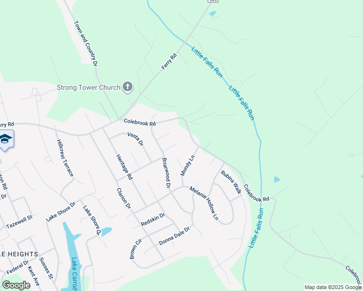 map of restaurants, bars, coffee shops, grocery stores, and more near 6 Wynngate Court in Fredericksburg