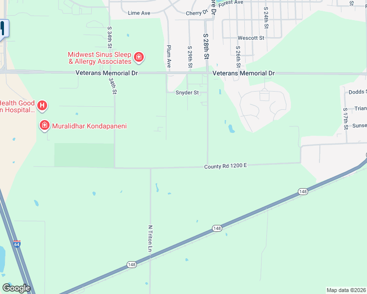 map of restaurants, bars, coffee shops, grocery stores, and more near 4831-7923 South 28th Street in Mount Vernon