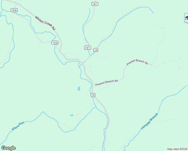 map of restaurants, bars, coffee shops, grocery stores, and more near Toms Creek-Whites Creek in Prichard