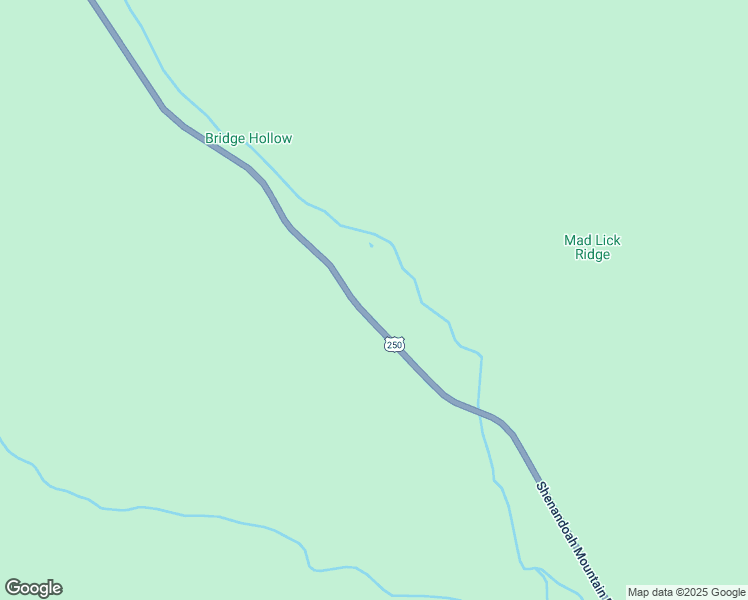 map of restaurants, bars, coffee shops, grocery stores, and more near 1517 Shenandoah Mountain Drive in West Augusta