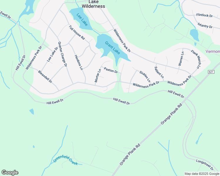 map of restaurants, bars, coffee shops, grocery stores, and more near 12303 Wilderness Court in Spotsylvania