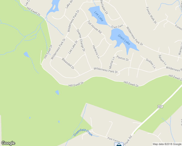 map of restaurants, bars, coffee shops, grocery stores, and more near 12611 Wilderness Park Drive in Spotsylvania