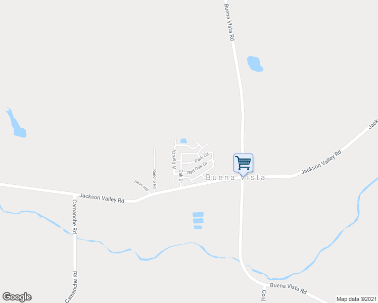 map of restaurants, bars, coffee shops, grocery stores, and more near 5595 Heritage Drive in Ione