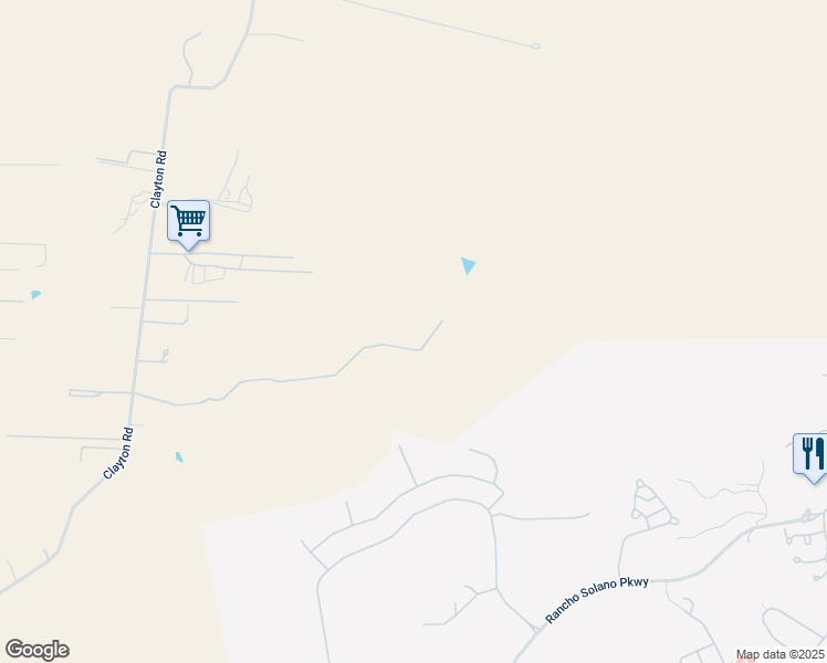 map of restaurants, bars, coffee shops, grocery stores, and more near 5066 Clayton Road in Fairfield