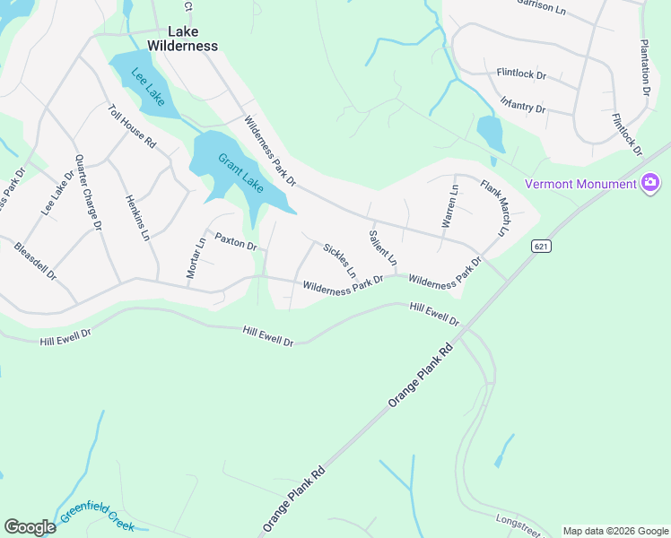 map of restaurants, bars, coffee shops, grocery stores, and more near 12404 Sickles Lane in Spotsylvania Courthouse