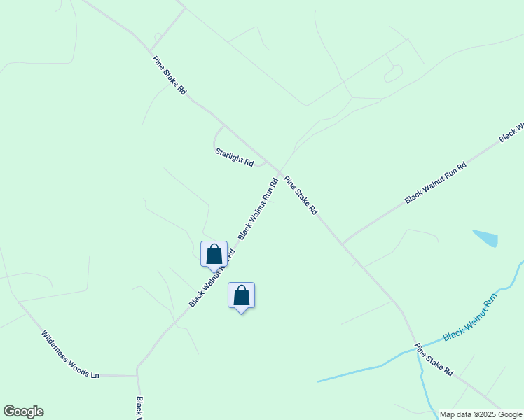 map of restaurants, bars, coffee shops, grocery stores, and more near 7945 Black Walnut Run Road in Rhoadesville