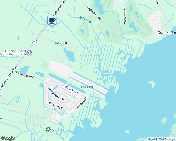 map of restaurants, bars, coffee shops, grocery stores, and more near 12385 Hidden Bay Drive in Berlin