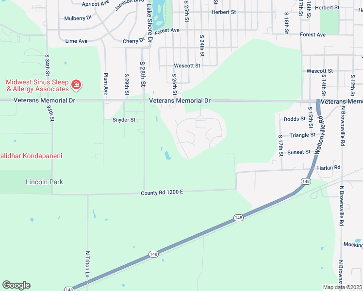 map of restaurants, bars, coffee shops, grocery stores, and more near 73 Beech Drive in Mount Vernon