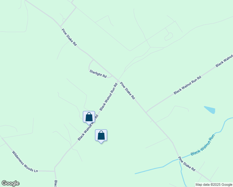map of restaurants, bars, coffee shops, grocery stores, and more near 7945 Black Walnut Run Road in Rhoadesville