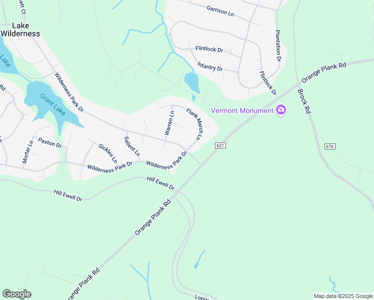 map of restaurants, bars, coffee shops, grocery stores, and more near 13502 Flank March Lane in Spotsylvania