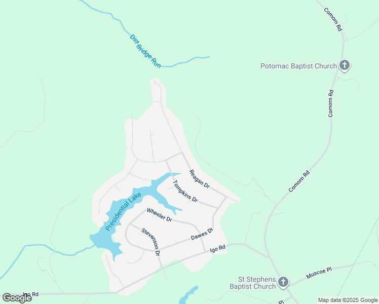 map of restaurants, bars, coffee shops, grocery stores, and more near 8315 Reagan Drive in King George