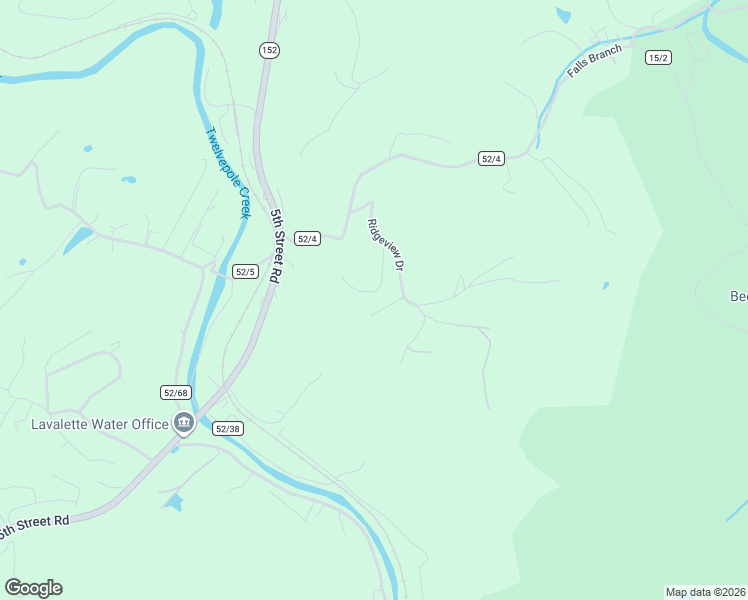 map of restaurants, bars, coffee shops, grocery stores, and more near Holly Mountain Road in Lavalette