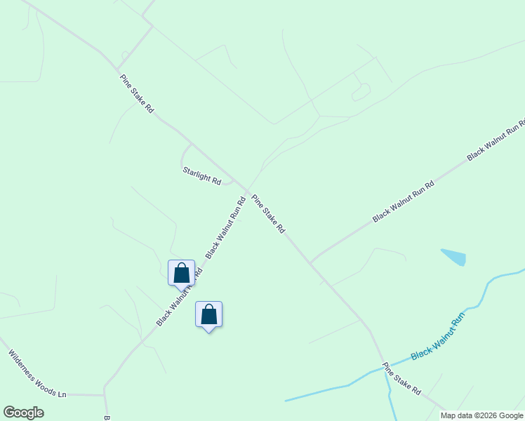 map of restaurants, bars, coffee shops, grocery stores, and more near 7876 Pine Stake Road in Rhoadesville