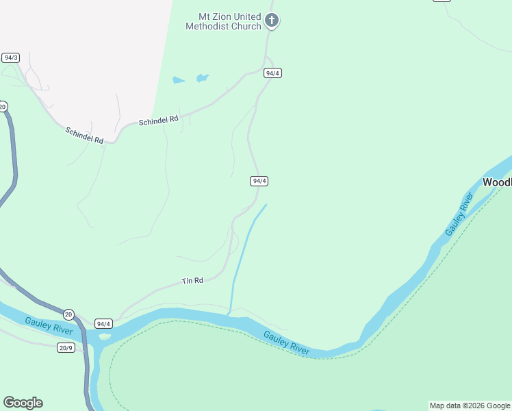 map of restaurants, bars, coffee shops, grocery stores, and more near 727 Curtain Road in Craigsville