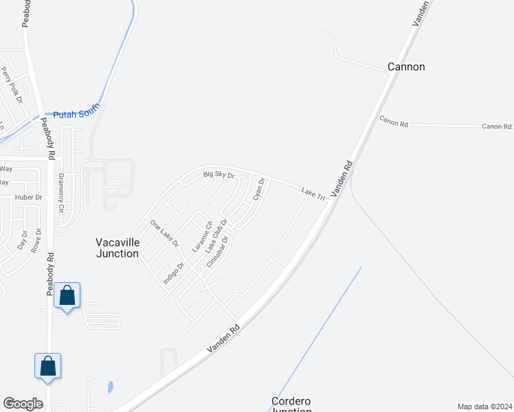 map of restaurants, bars, coffee shops, grocery stores, and more near in Fairfield