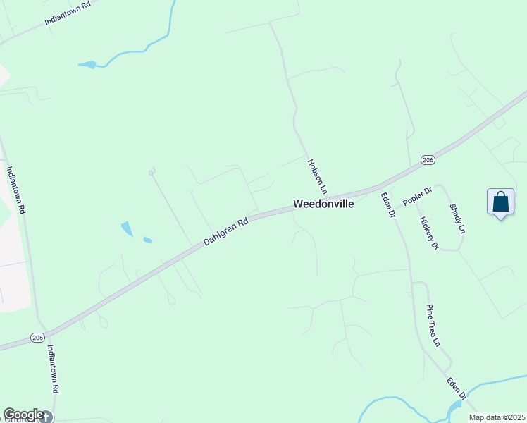 map of restaurants, bars, coffee shops, grocery stores, and more near 10447 Dahlgren Road in King George