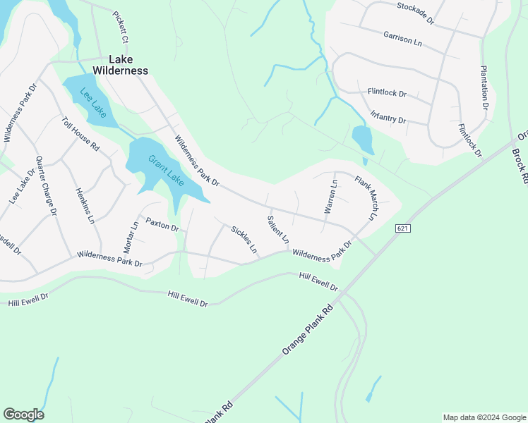 map of restaurants, bars, coffee shops, grocery stores, and more near 12414 Salient Lane in Spotsylvania