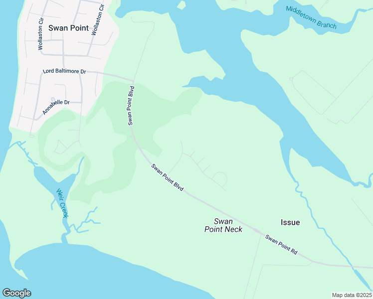 map of restaurants, bars, coffee shops, grocery stores, and more near 15096 Carriage Circle in Swan Point