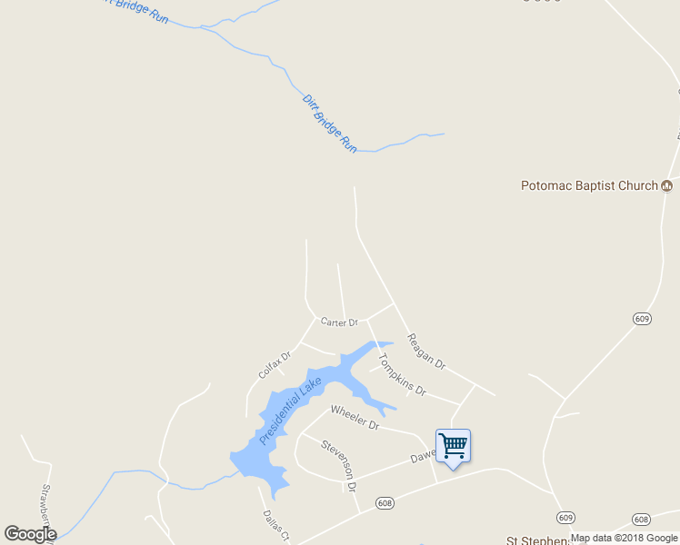 map of restaurants, bars, coffee shops, grocery stores, and more near 8271 Fairbanks Court in King George