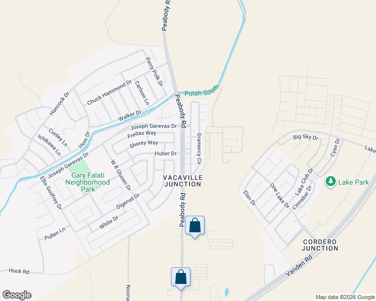 map of restaurants, bars, coffee shops, grocery stores, and more near in Fairfield