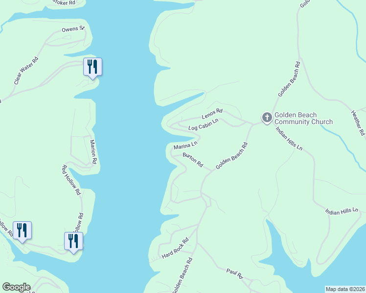 map of restaurants, bars, coffee shops, grocery stores, and more near Marina in Barnett