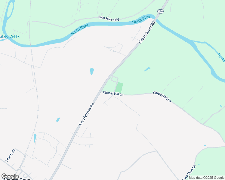 map of restaurants, bars, coffee shops, grocery stores, and more near 40 Chapel Hill Lane in Weyers Cave