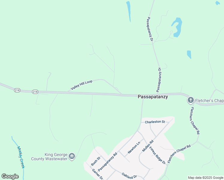 map of restaurants, bars, coffee shops, grocery stores, and more near 903 Caledon Road in King George