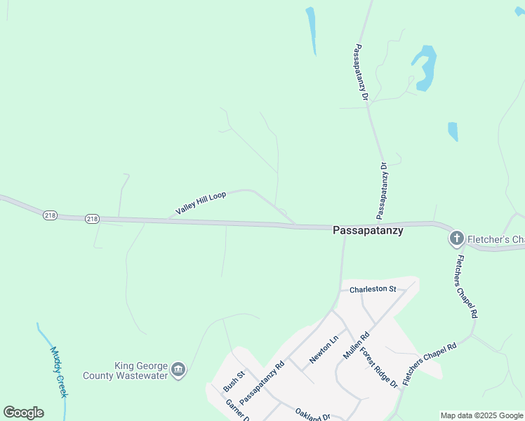 map of restaurants, bars, coffee shops, grocery stores, and more near 903 Caledon Road in King George