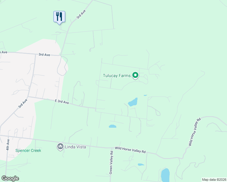 map of restaurants, bars, coffee shops, grocery stores, and more near 5265 Biava Lane in Napa