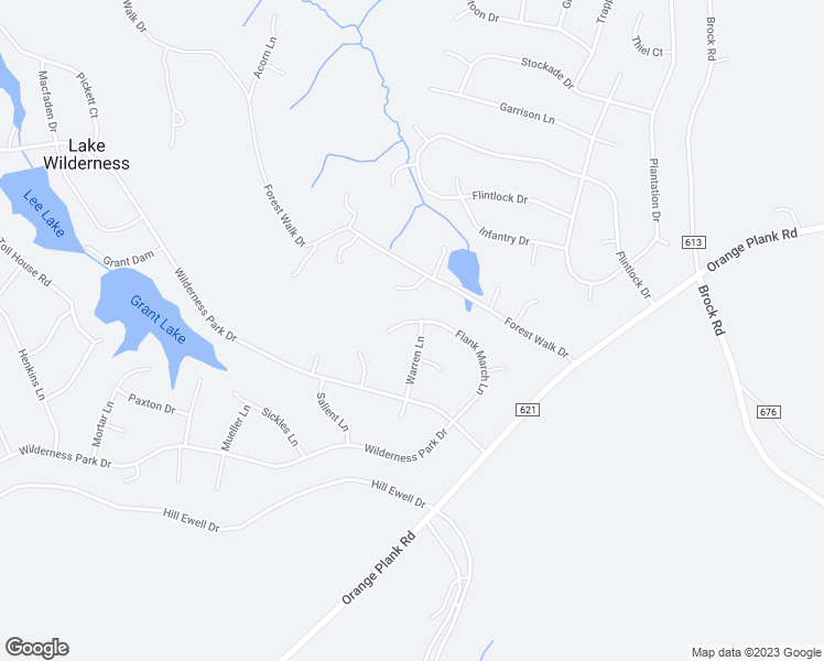 map of restaurants, bars, coffee shops, grocery stores, and more near 13700 Flank March Lane in Spotsylvania