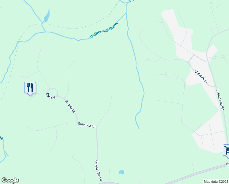 map of restaurants, bars, coffee shops, grocery stores, and more near 8311 Daisy Lane in King George