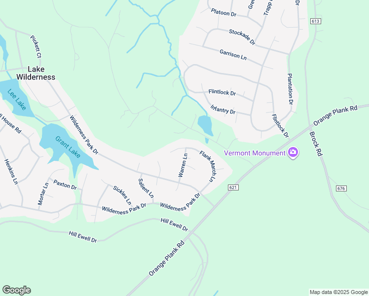 map of restaurants, bars, coffee shops, grocery stores, and more near 13706 Flank March Lane in Spotsylvania