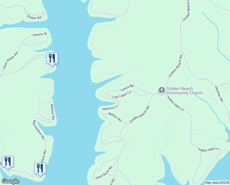 map of restaurants, bars, coffee shops, grocery stores, and more near Marina in Barnett