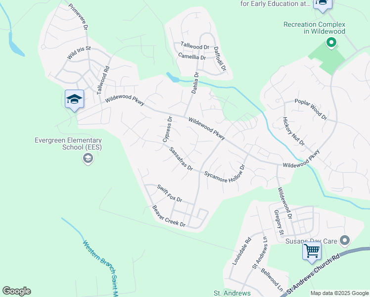 map of restaurants, bars, coffee shops, grocery stores, and more near 23128 Winterberry Lane in California