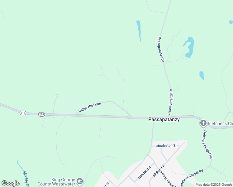 map of restaurants, bars, coffee shops, grocery stores, and more near 8214 Pinewood Lane in King George