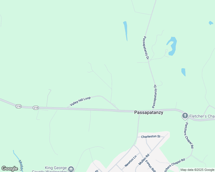 map of restaurants, bars, coffee shops, grocery stores, and more near 8214 Pinewood Lane in King George