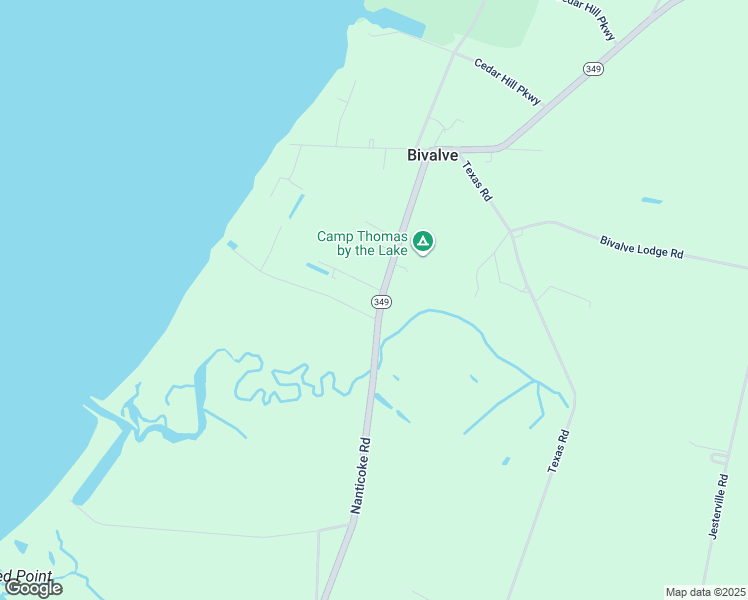 map of restaurants, bars, coffee shops, grocery stores, and more near 20918 Nanticoke Road in Bivalve