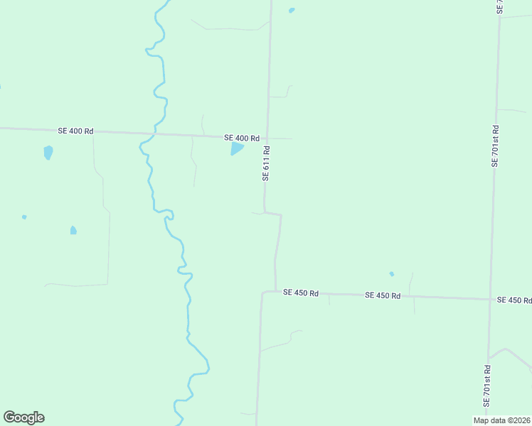 map of restaurants, bars, coffee shops, grocery stores, and more near 427 Southeast 571st Road in Clinton