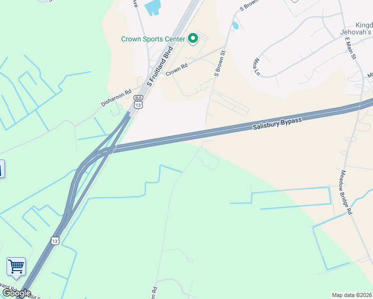 map of restaurants, bars, coffee shops, grocery stores, and more near 28464 Old Eden Road in Eden