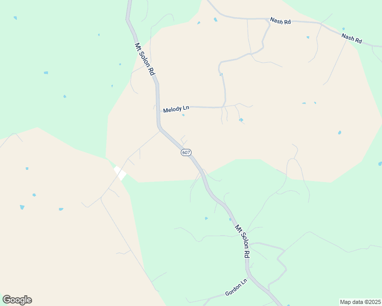 map of restaurants, bars, coffee shops, grocery stores, and more near 1377 Mount Solon Road in Mount Solon