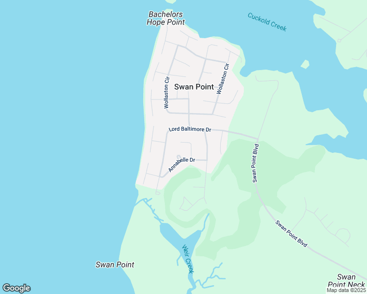map of restaurants, bars, coffee shops, grocery stores, and more near 14855 Buckingham Court in Swan Point