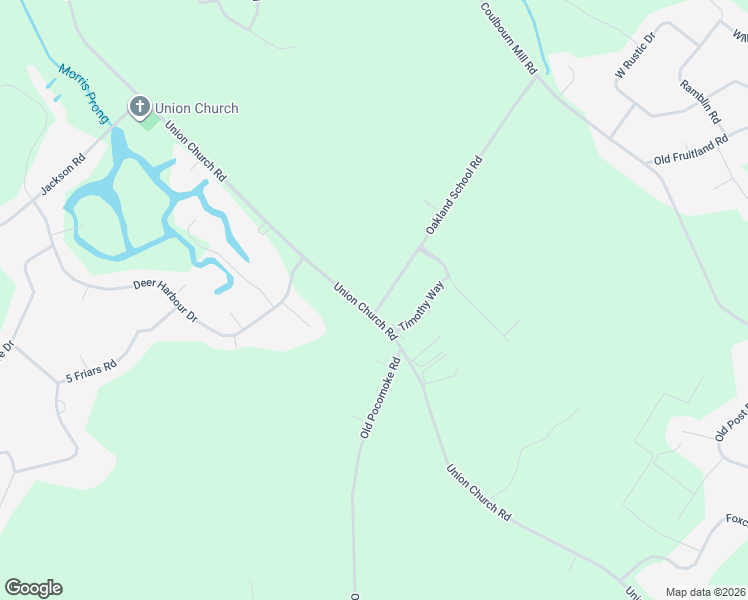 map of restaurants, bars, coffee shops, grocery stores, and more near 3995 Union Church Road in Salisbury