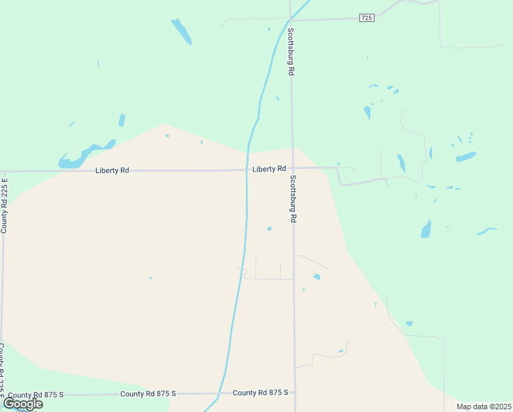map of restaurants, bars, coffee shops, grocery stores, and more near 2852 East Co Road 800 South in Stendal