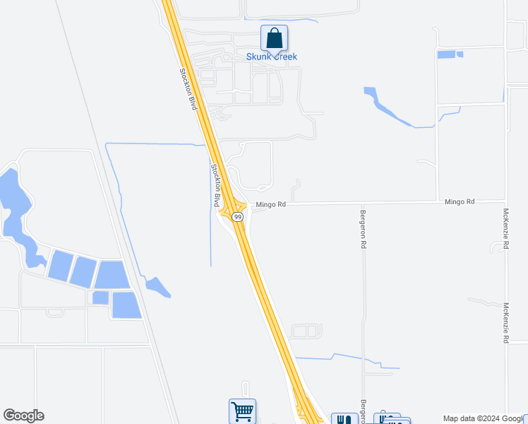 map of restaurants, bars, coffee shops, grocery stores, and more near 10150 Mingo Road in Galt