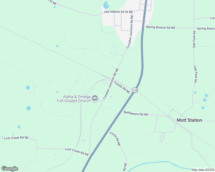 map of restaurants, bars, coffee shops, grocery stores, and more near 7050 West Street Northeast in New Salisbury